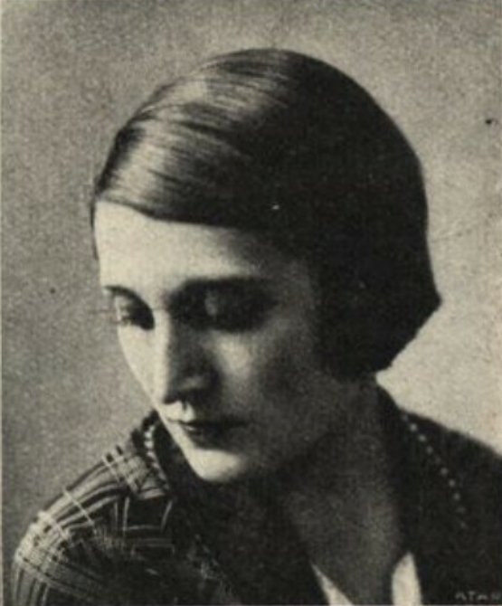 Ce portrait de la jeune Jacqueline Blancard fut publié dans le programme d'un concert donné le mercredi 10 novembre 1937 au Grand-Théâtre de Genève, avec l'Orchestre de la Suisse Romande dirigé par Ernest Ansermet, cliquer pour une vue agrandie
